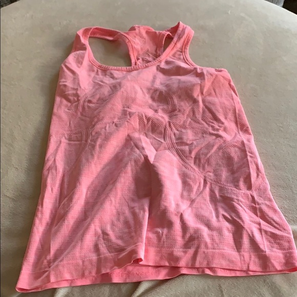 Pink Lululemon Tank Top - Picture 1 of 2
